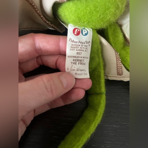 FisherPrice Toys Three Kermit The Frog Stuffed Animals 864 Baby